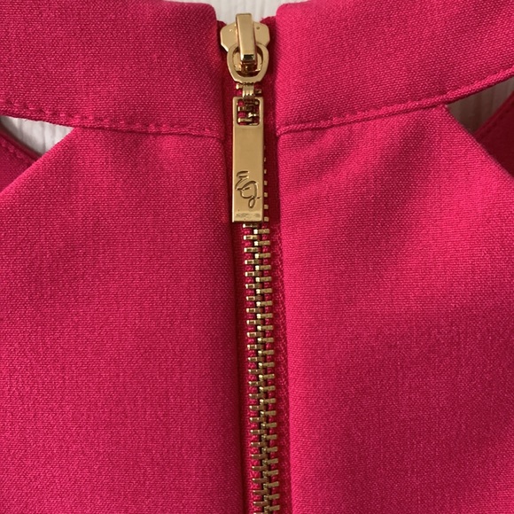 Eliza J fuchsia shift dress with cutout detail - Picture 4 of 4